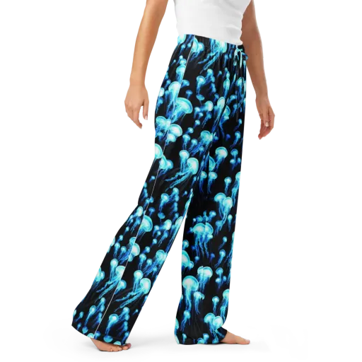 Electric Abyss on a Women's Pajama Pants