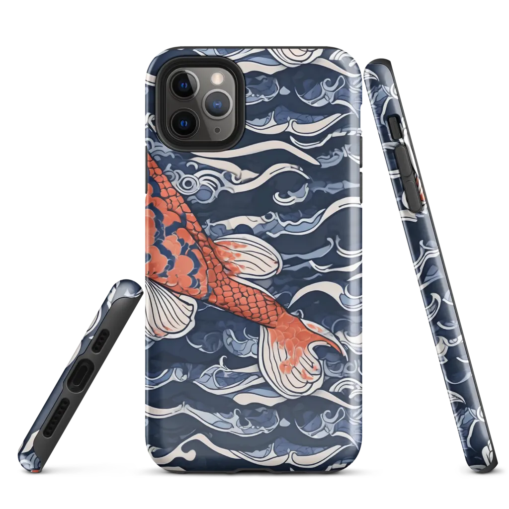 Vermilion Tide on Tough Case for iPhone® — Front