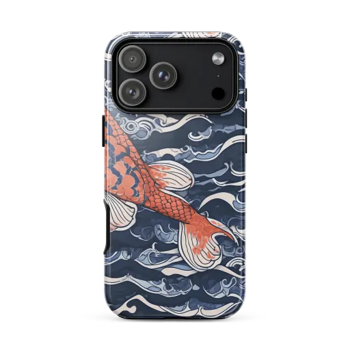 Vermilion Tide on a Tough Case for iPhone®