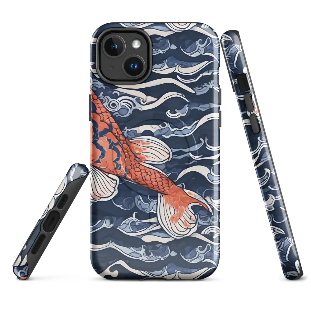 Vermilion Tide on MagSafe Tough Case for iPhone® — Front
