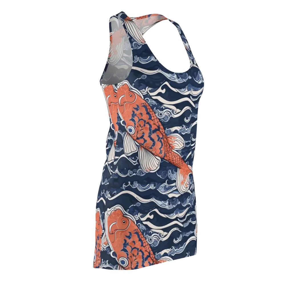 Vermilion Tide on Racerback Dress — Front Side