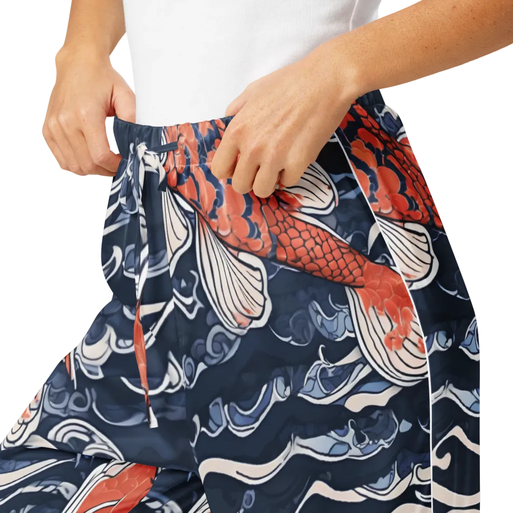 Vermilion Tide on Women's Pajama Pants — Product details