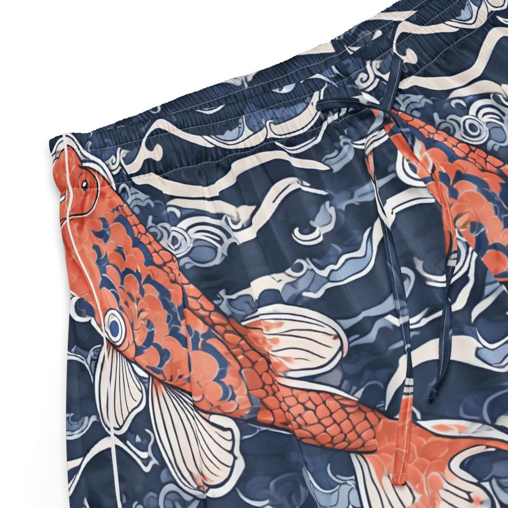 Vermilion Tide on Women's Pajama Shorts — Product details
