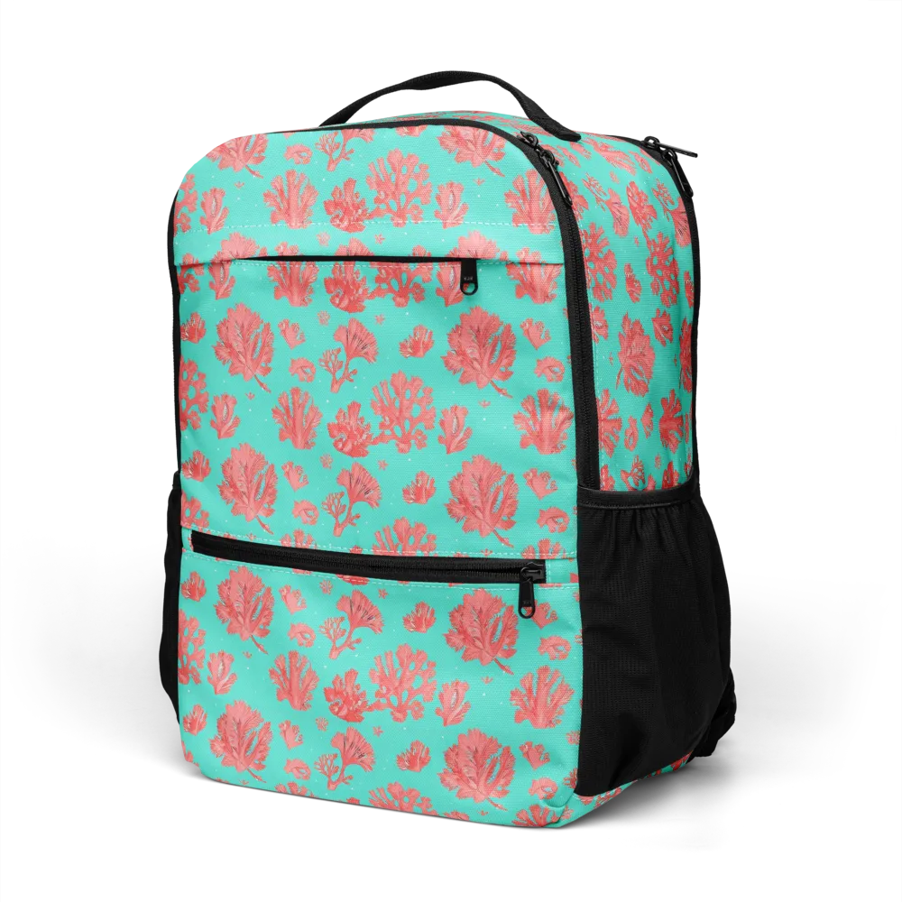Reef Garden on Utility Backpack — Left Front