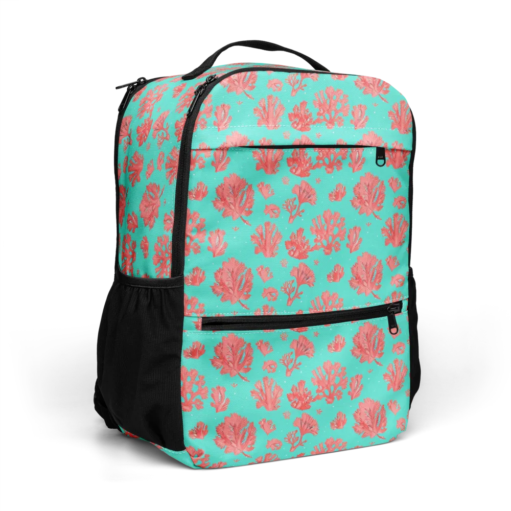 Reef Garden on Utility Backpack — Right Front