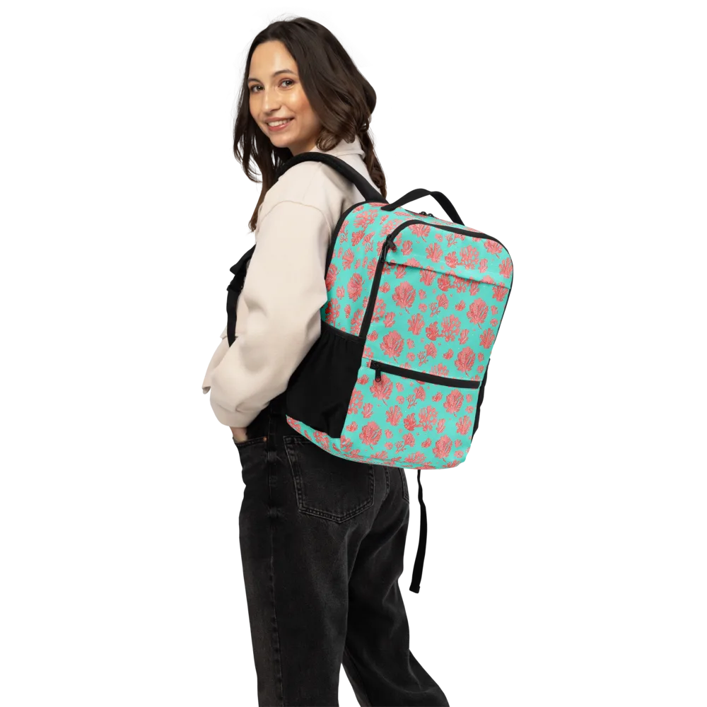 Reef Garden on Utility Backpack — Back