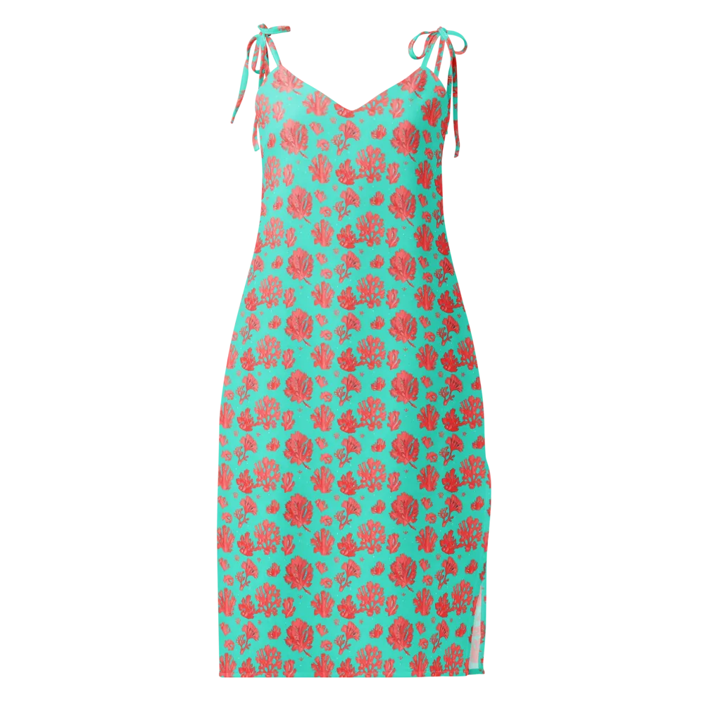 Reef Garden on Slip Dress — Front