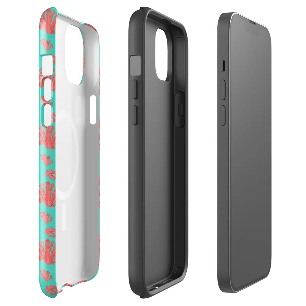 Reef Garden on MagSafe Tough Case for iPhone® — Front