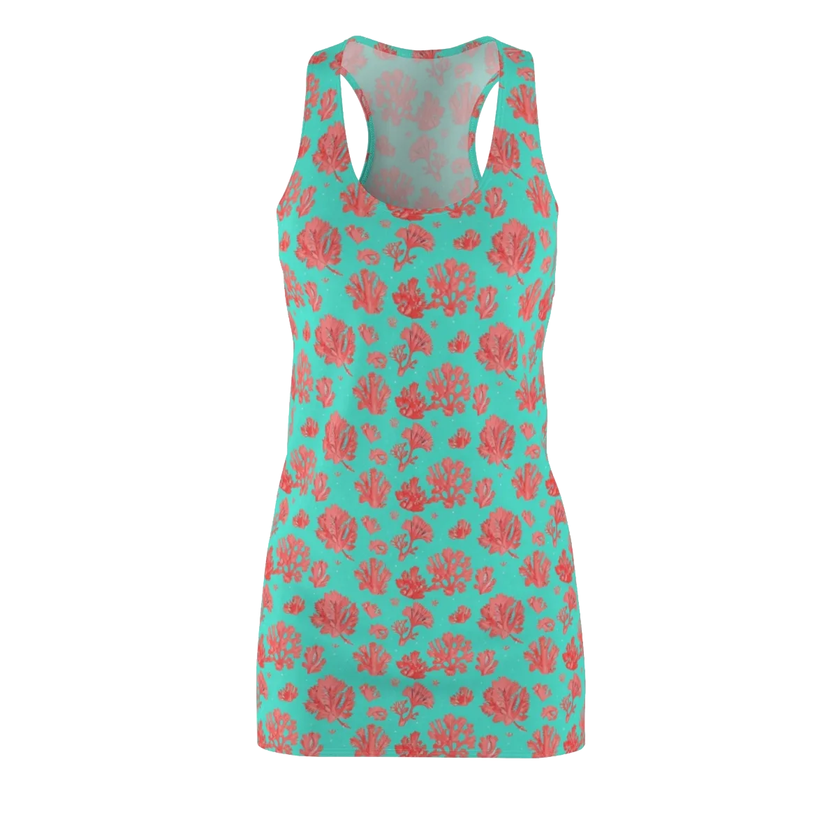 Reef Garden on Racerback Dress — Front