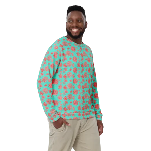 Reef Garden on a Sweatshirt