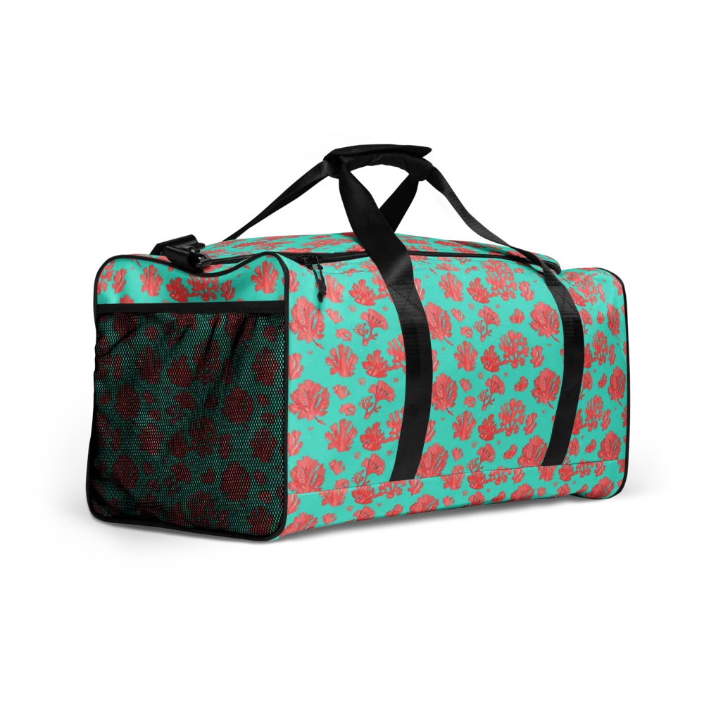 Reef Garden on Duffle Bag — Right Front