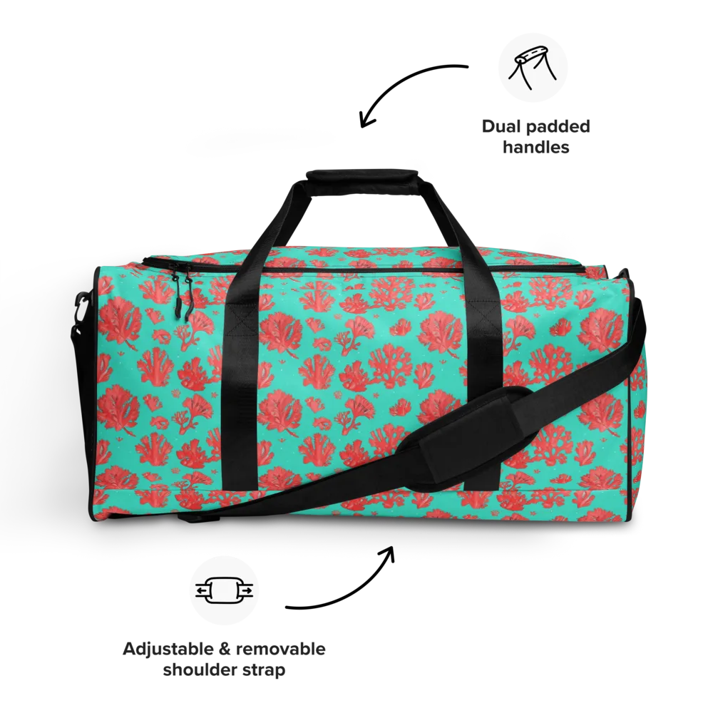 Reef Garden on Duffle Bag — Front
