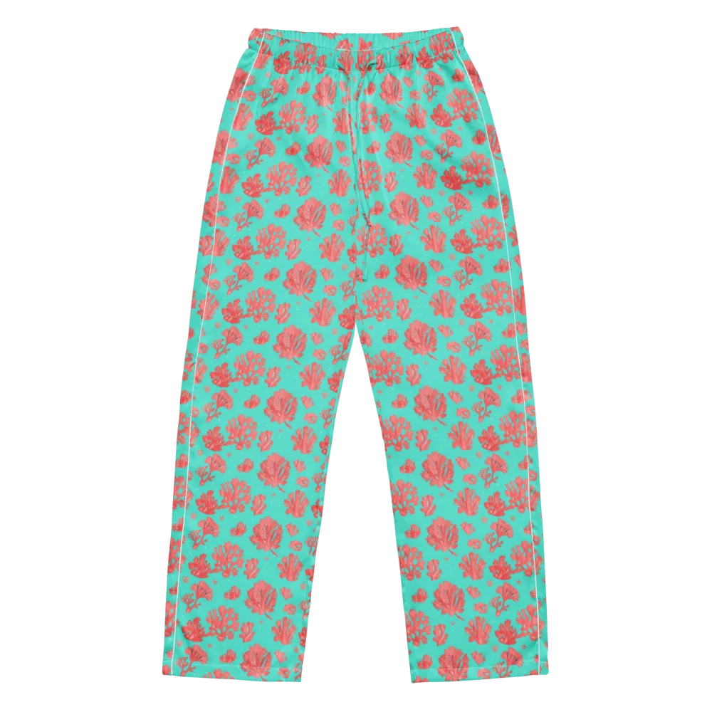 Reef Garden on Women's Pajama Pants — Front