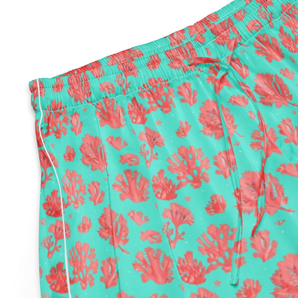 Reef Garden on Women's Pajama Shorts — Product details
