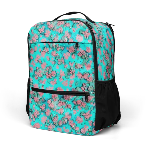 Coral Mirage on a Utility Backpack
