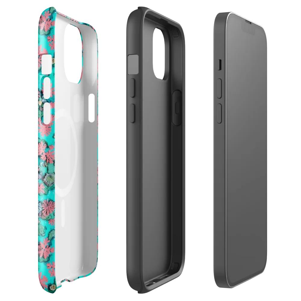 Coral Mirage on MagSafe Tough Case for iPhone® — Front