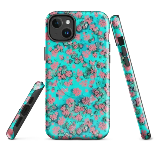 Coral Mirage on a MagSafe Tough Case for iPhone®