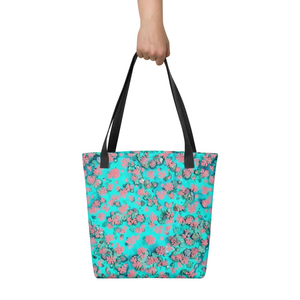 Coral Mirage on Tote Bag — Front