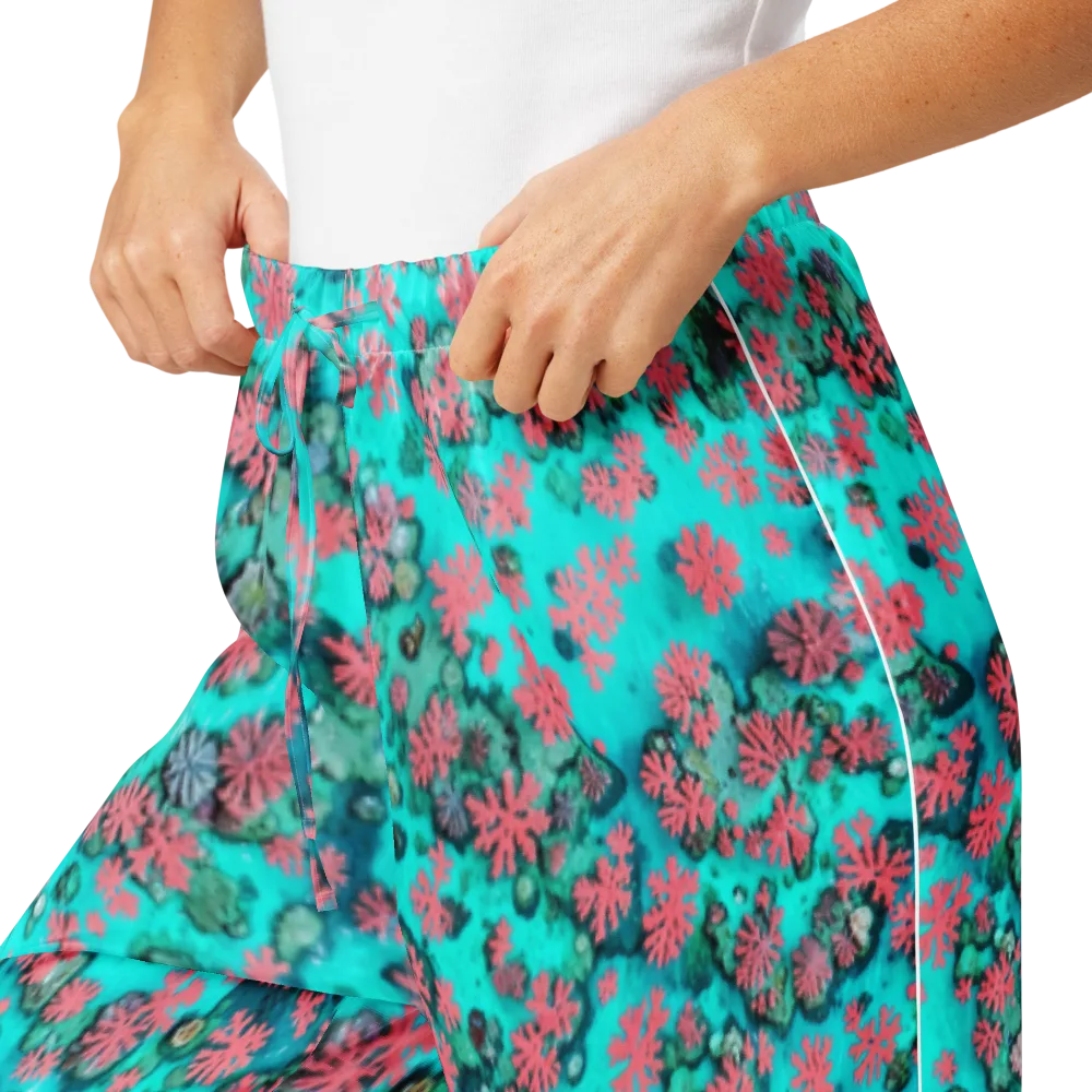 Coral Mirage on Women's Pajama Pants — Product details