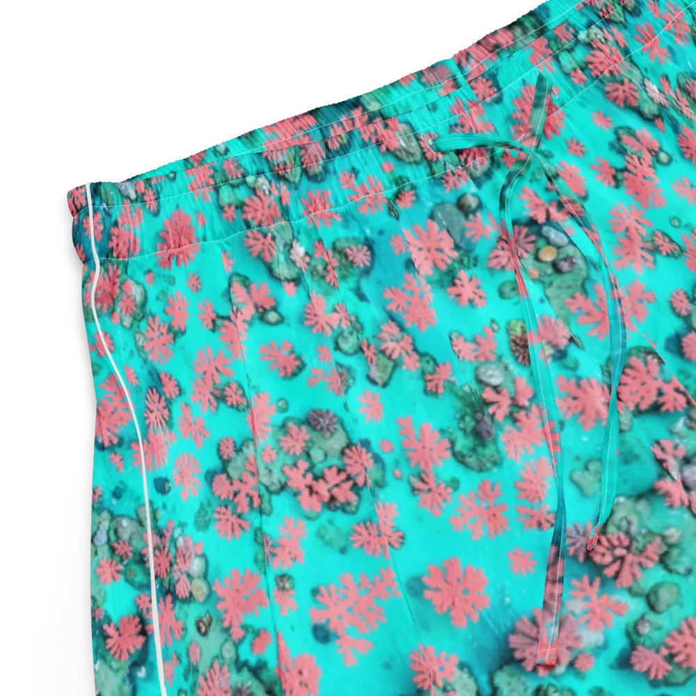 Coral Mirage on Women's Pajama Shorts — Product details
