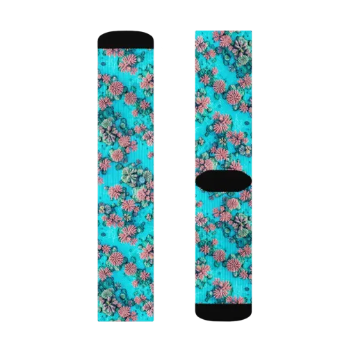 Coral Lagoon on a Socks