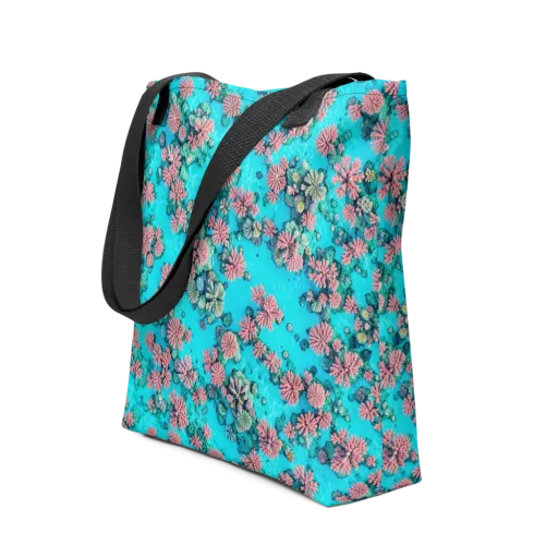 Coral Lagoon on a Tote Bag