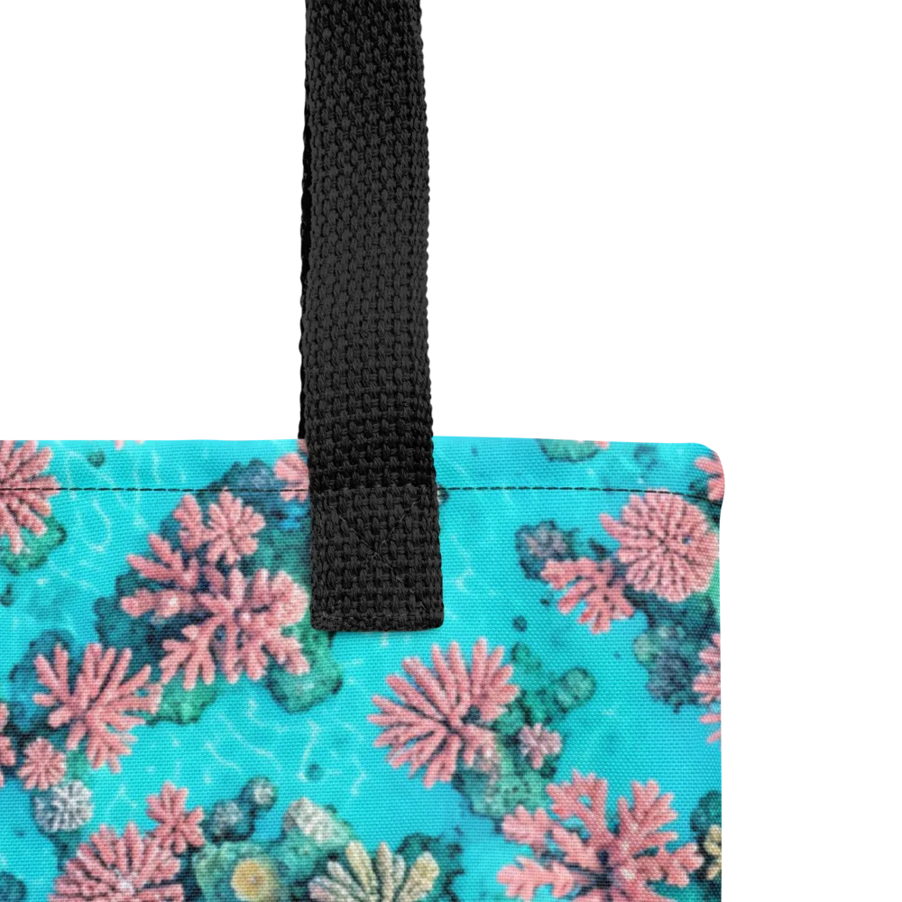 Coral Lagoon on Tote Bag — Product details