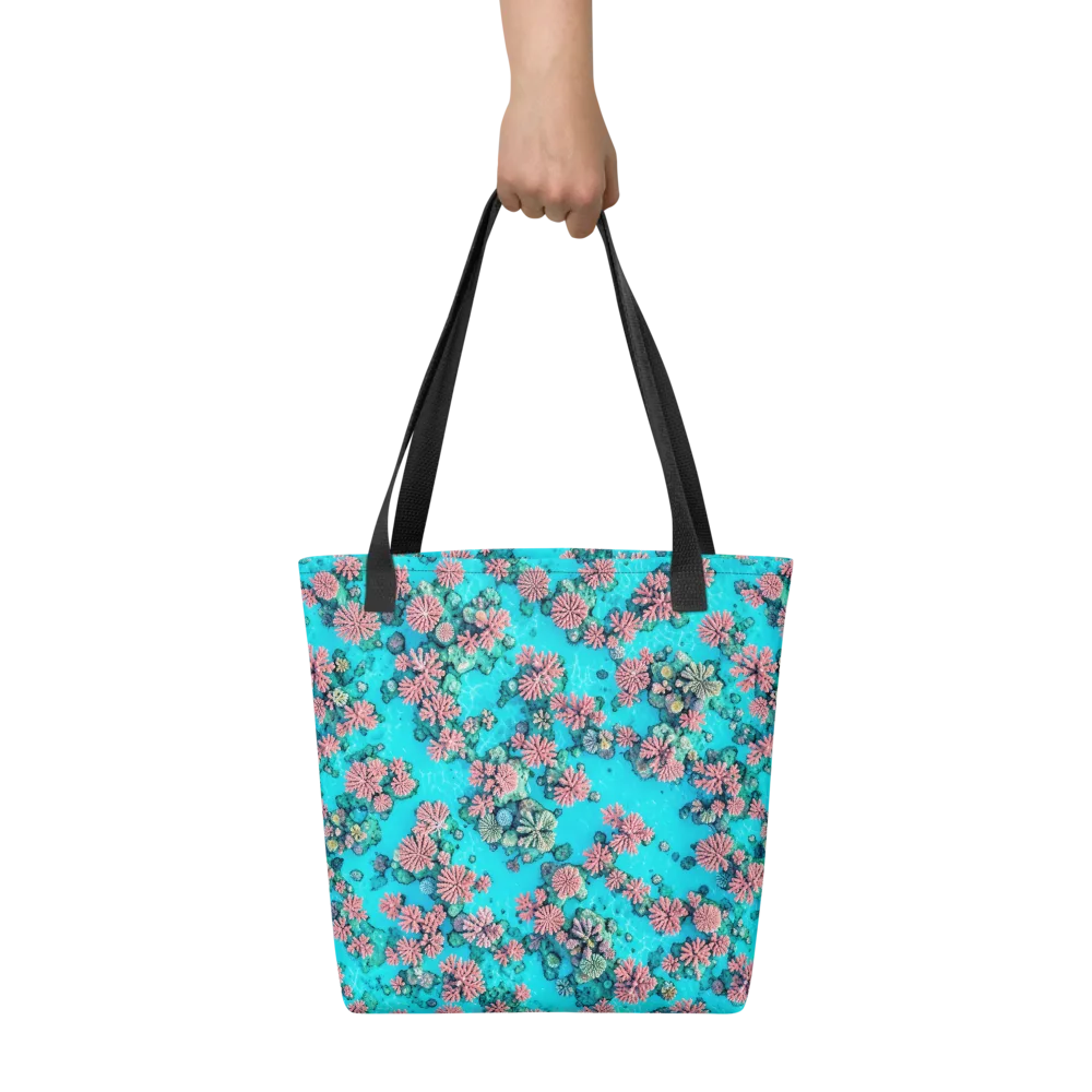 Coral Lagoon on Tote Bag — Front