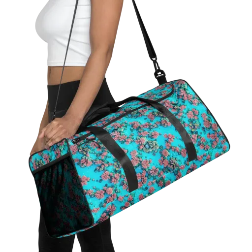 Coral Lagoon on a Duffle Bag