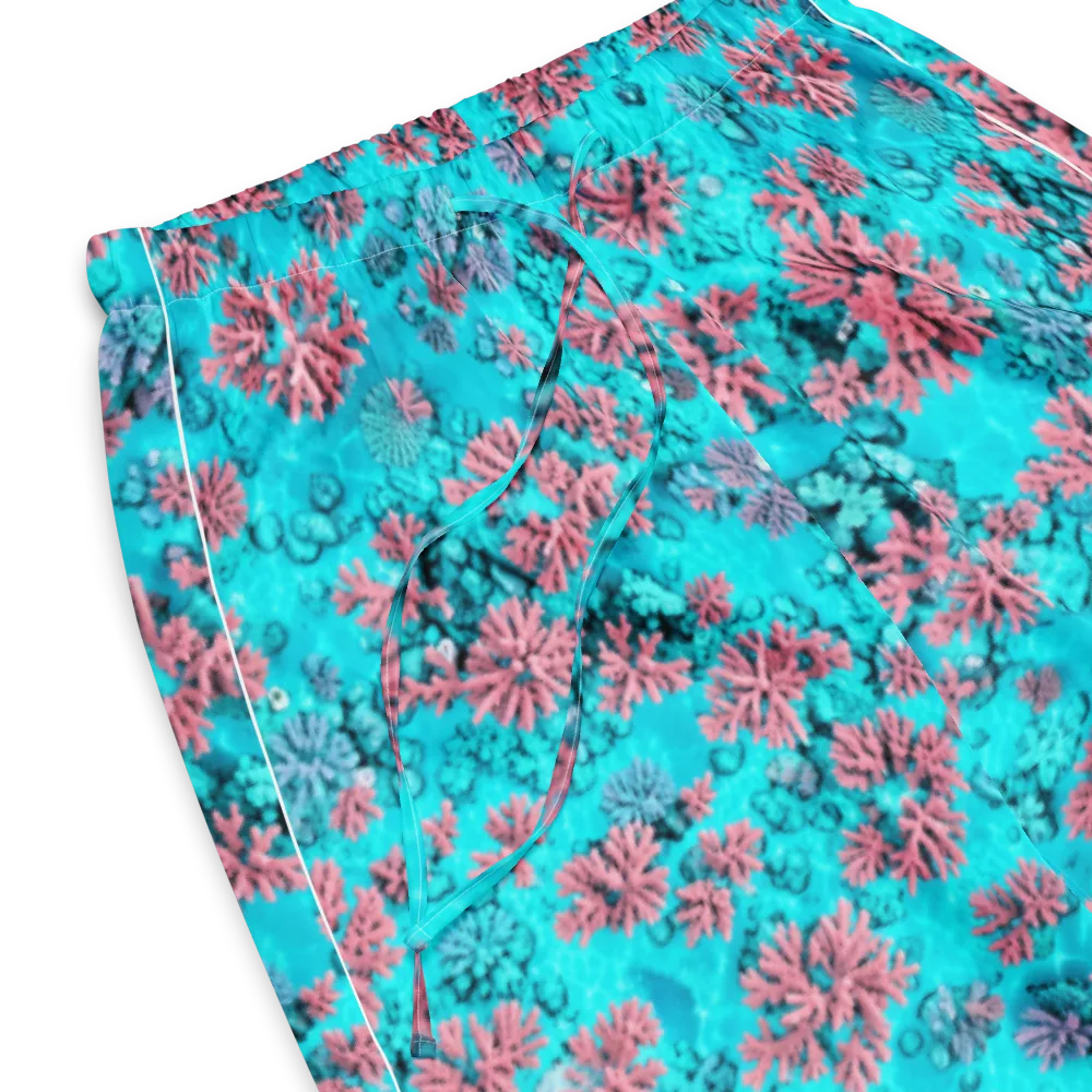 Aqua Bloom on Women's Pajama Pants — Product details