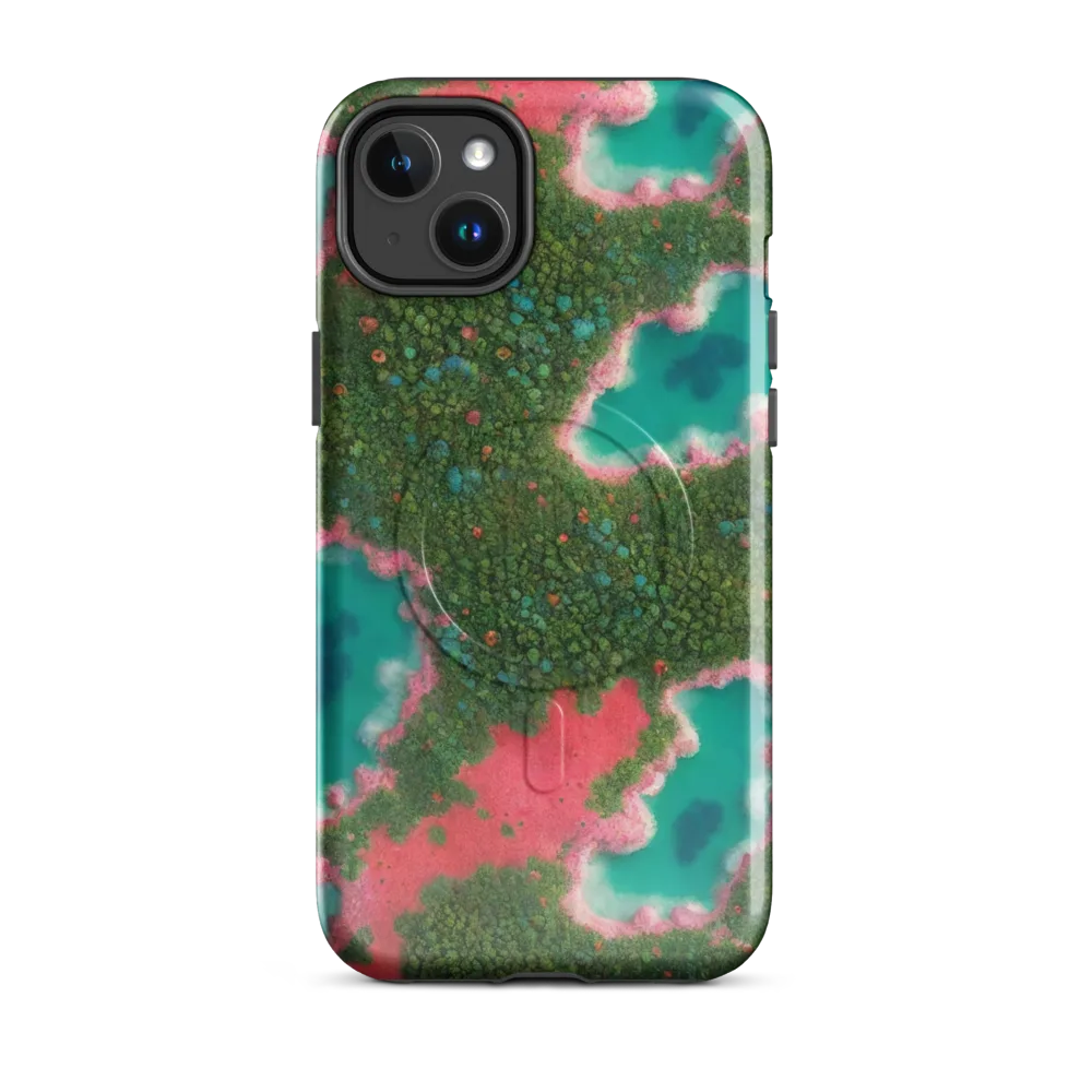 Verdant Lagoon on MagSafe Tough Case for iPhone® — Front