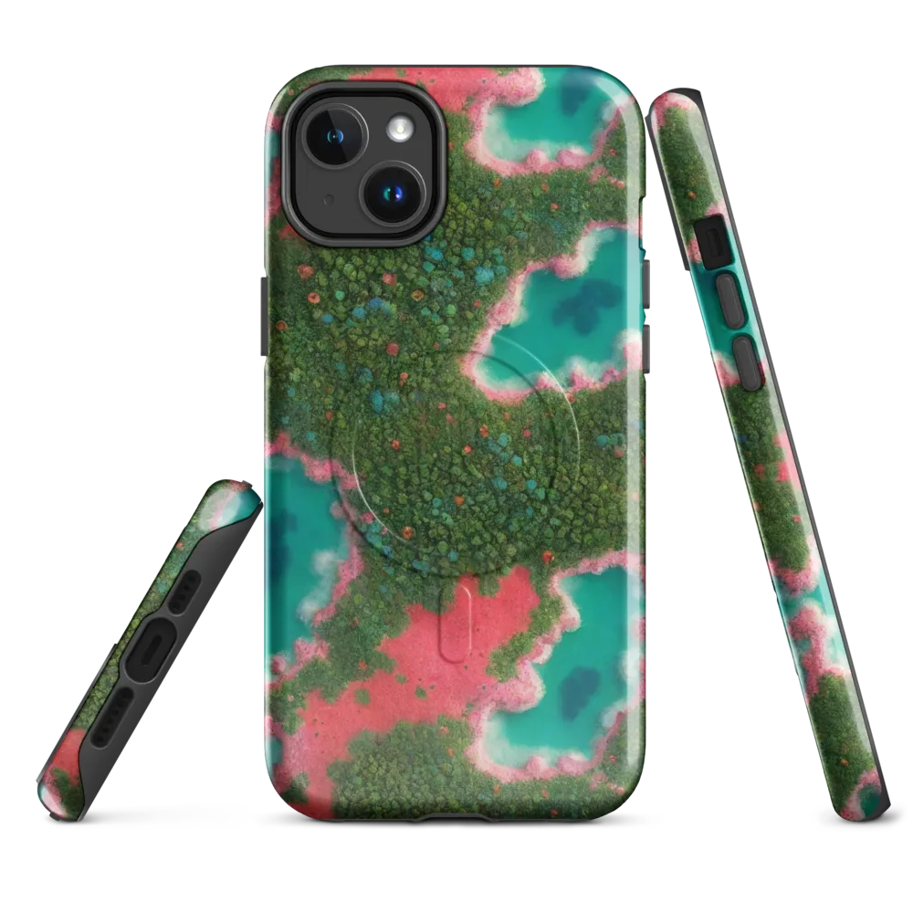 Verdant Lagoon on MagSafe Tough Case for iPhone® — Front