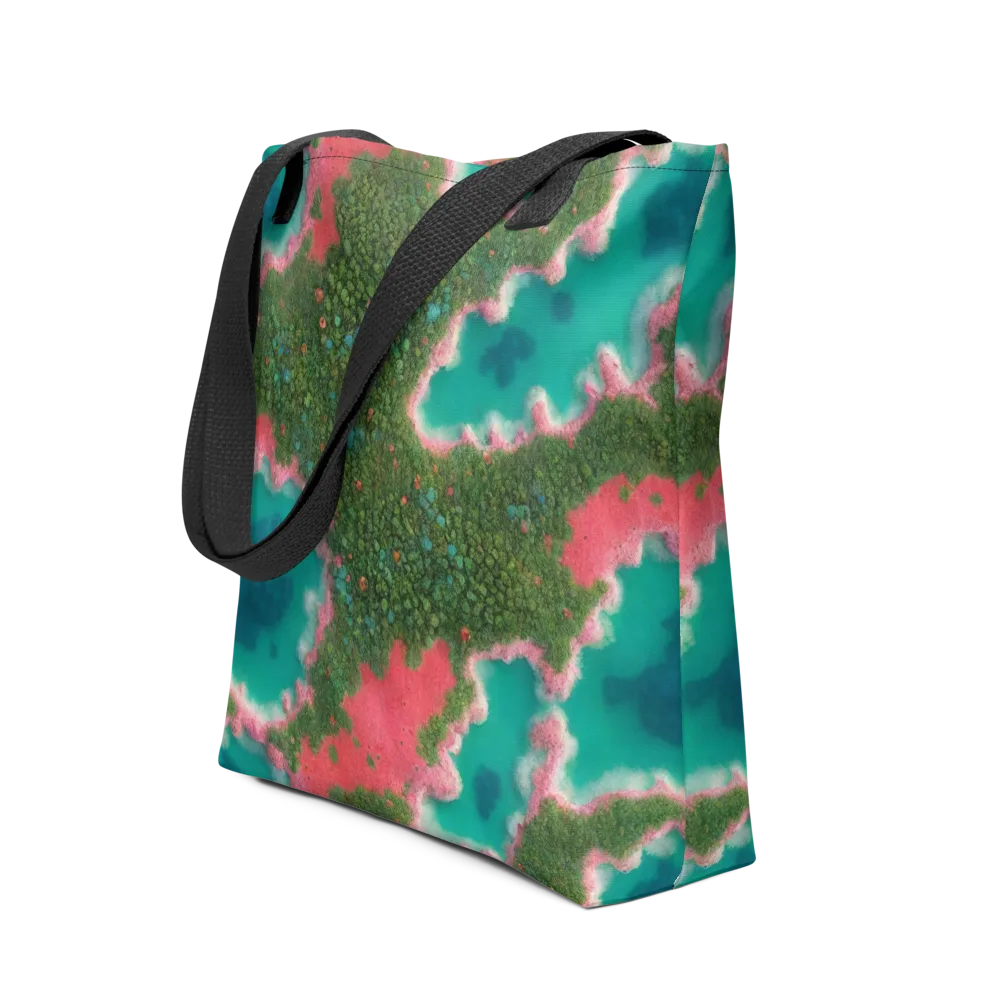 Verdant Lagoon on Tote Bag — Front