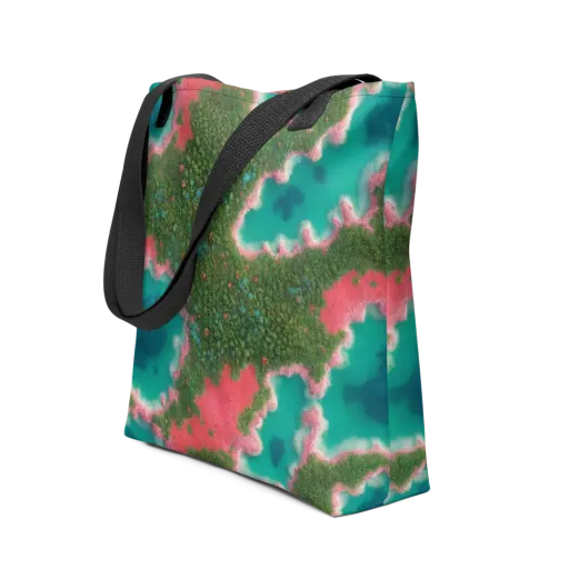 Verdant Lagoon on a Tote Bag