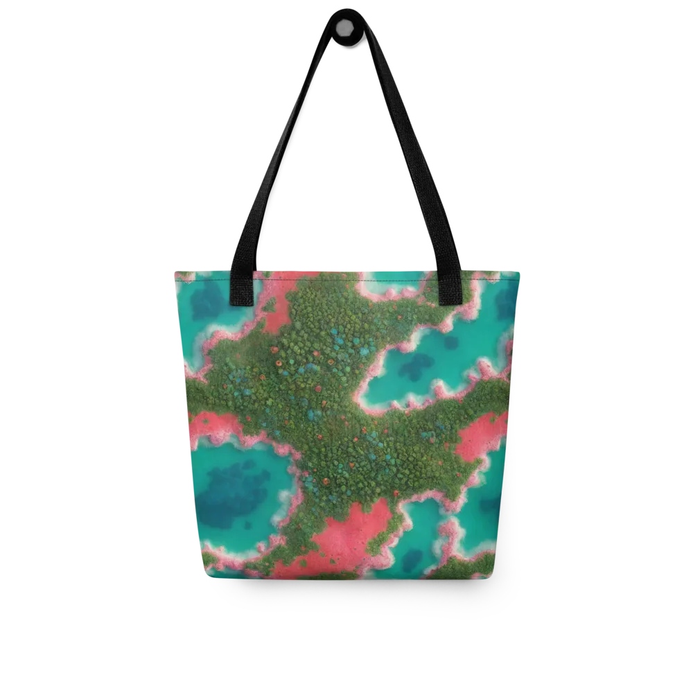 Verdant Lagoon on Tote Bag — Front