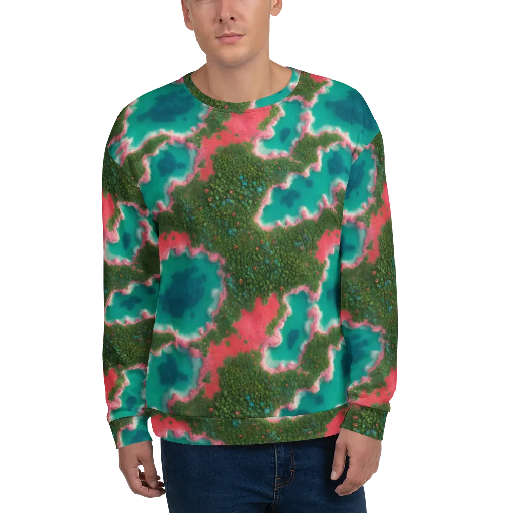 Verdant Lagoon on Sweatshirt — Front