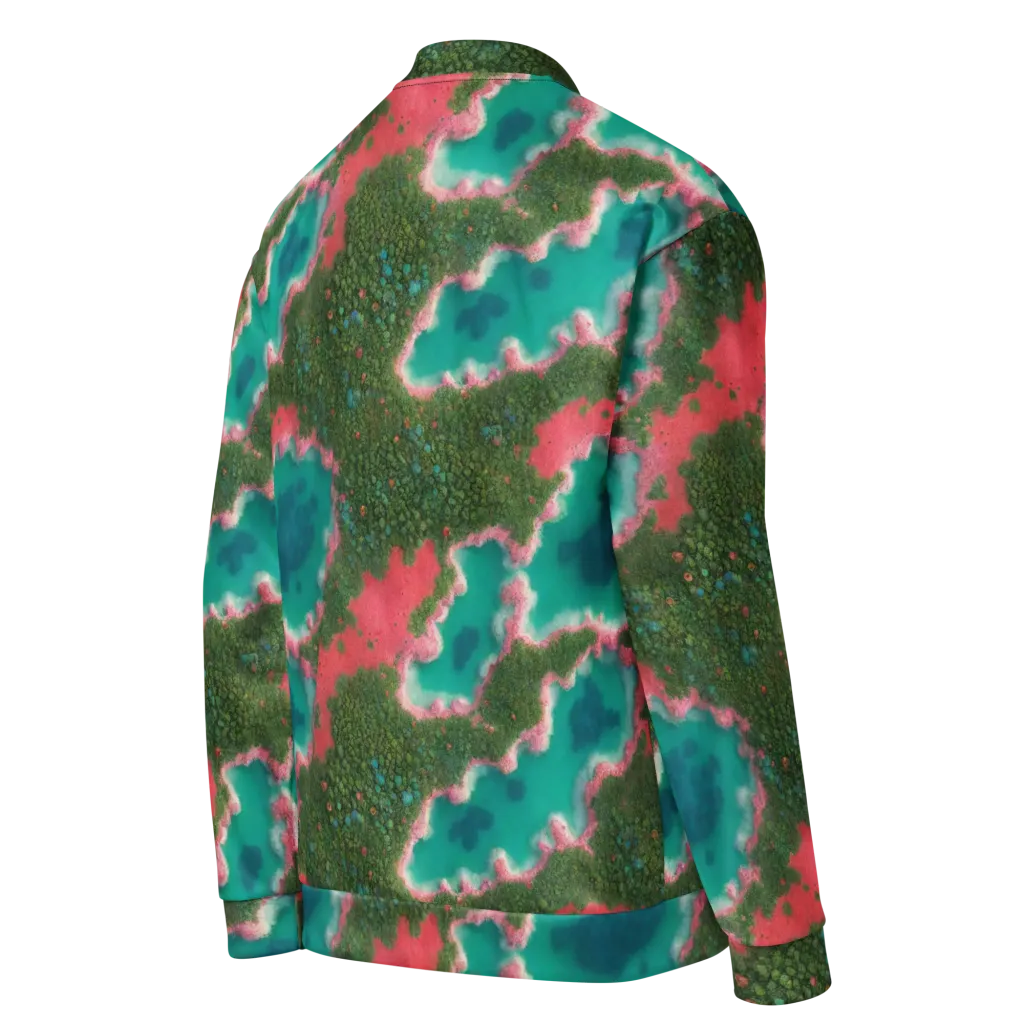 Verdant Lagoon on Bomber Jacket — Right Back