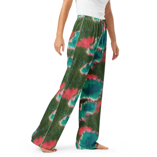 Verdant Lagoon on a Women's Pajama Pants