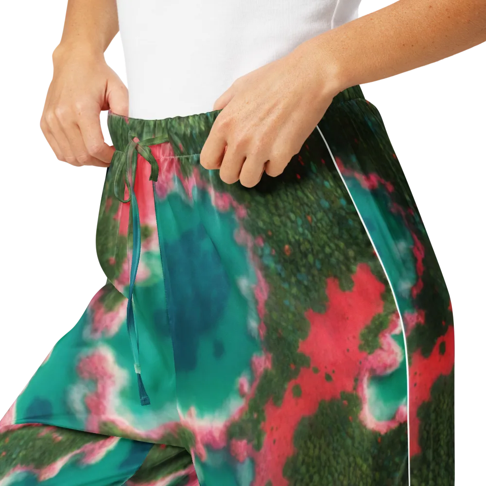 Verdant Lagoon on Women's Pajama Pants — Product details