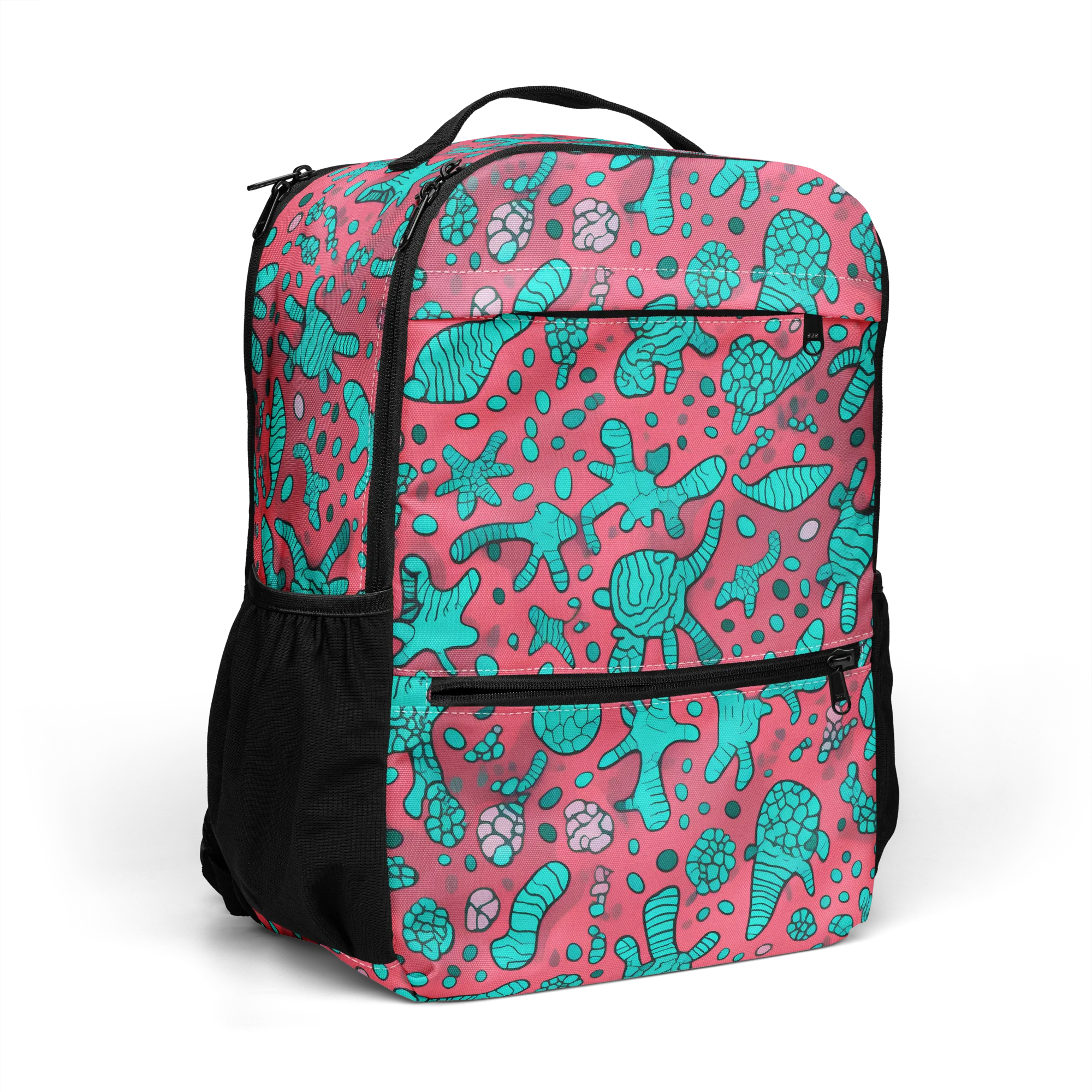 Coral Candy on Utility Backpack — Right Front