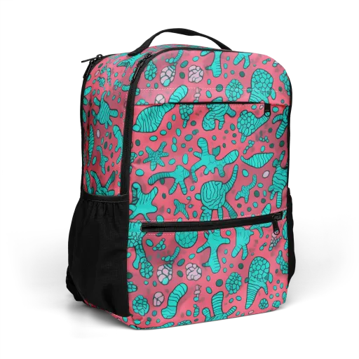 Coral Candy on a Utility Backpack