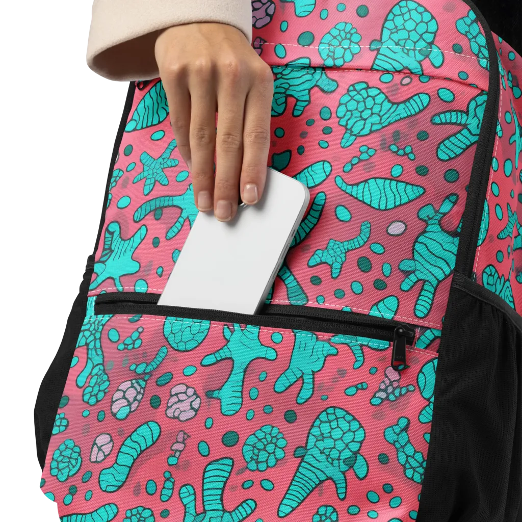 Coral Candy on Utility Backpack — Product details