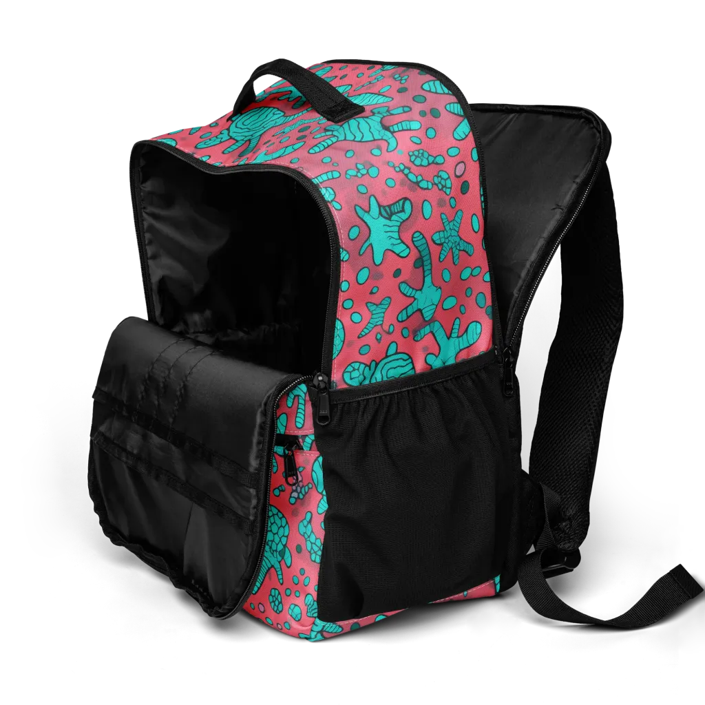 Coral Candy on Utility Backpack — Product details 2