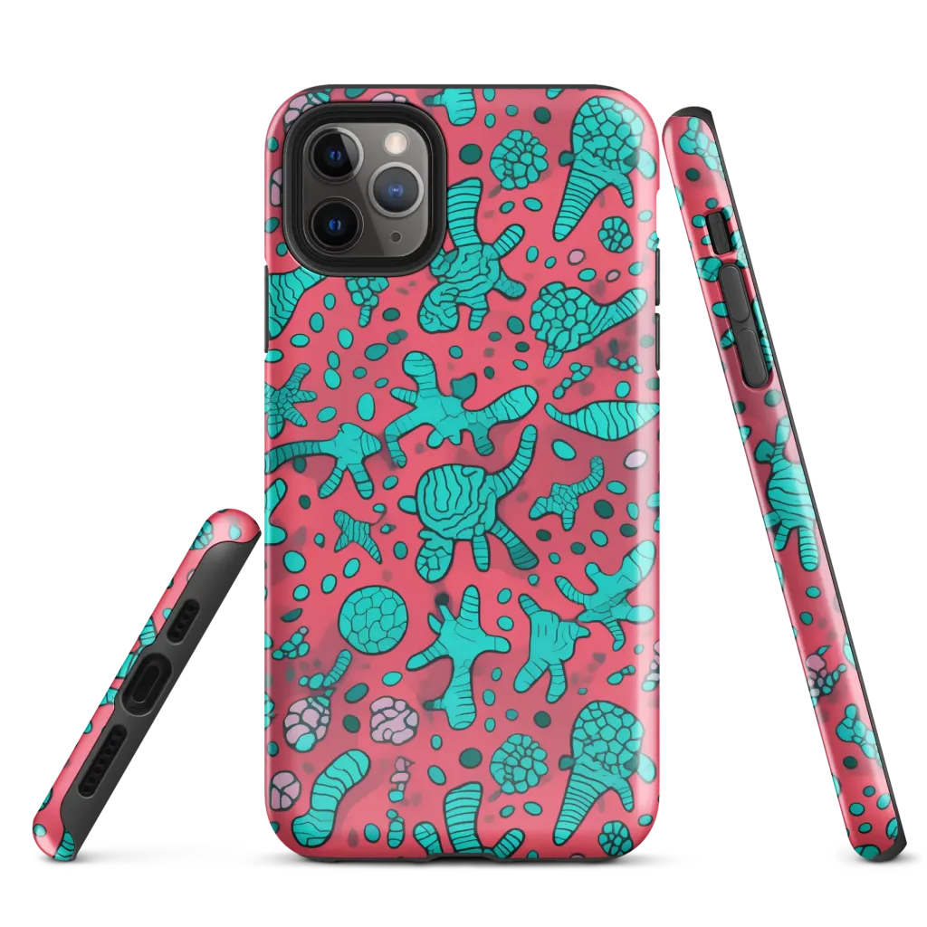 Coral Candy on Tough Case for iPhone® — Front