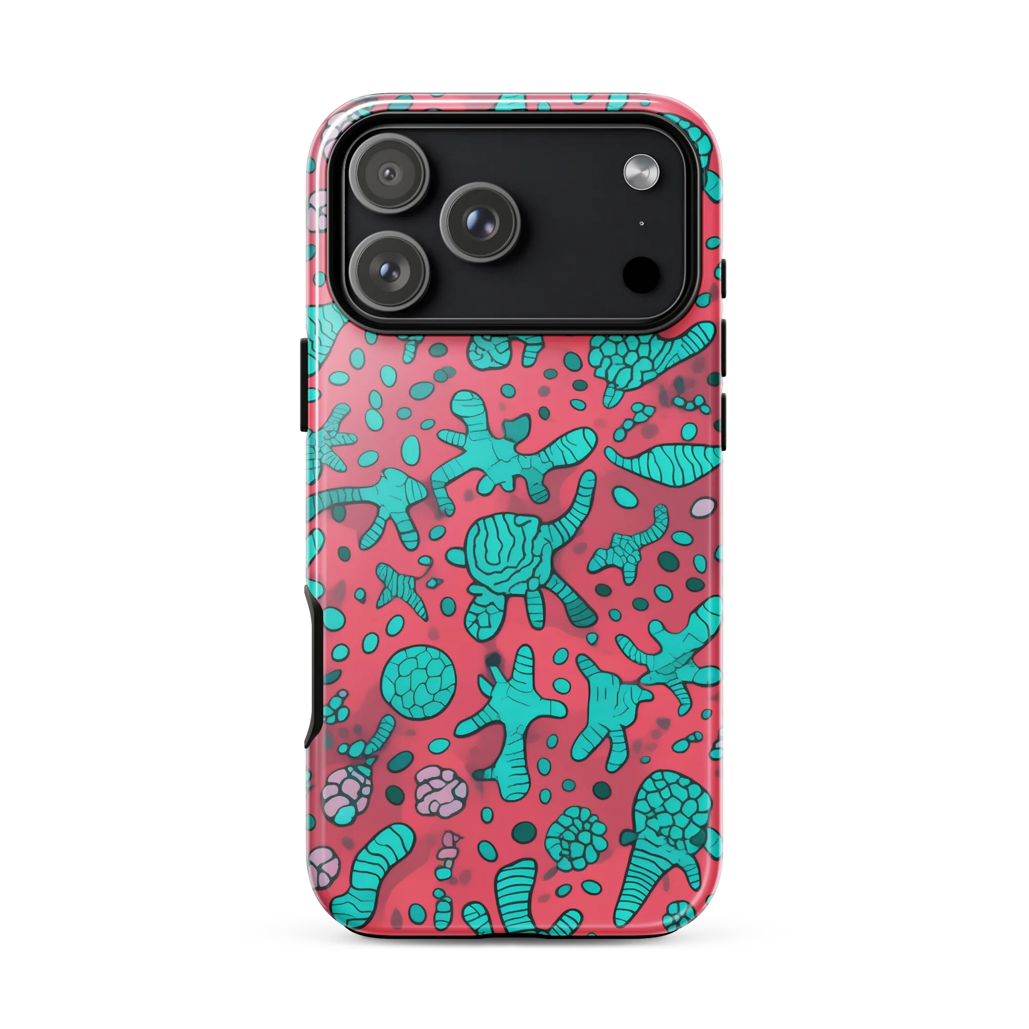 Coral Candy on Tough Case for iPhone® — Front