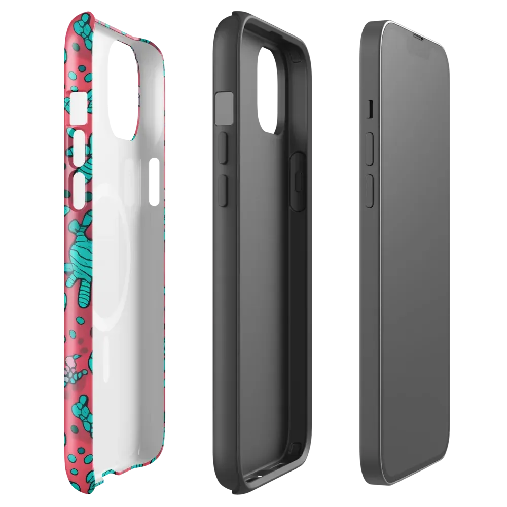 Coral Candy on MagSafe Tough Case for iPhone® — Front