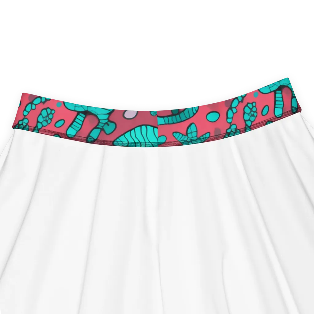 Coral Candy on Skater Skirt — Product details
