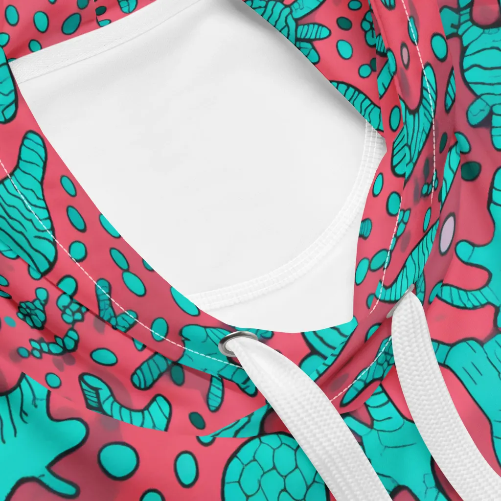 Coral Candy on Hoodie — Product details 2