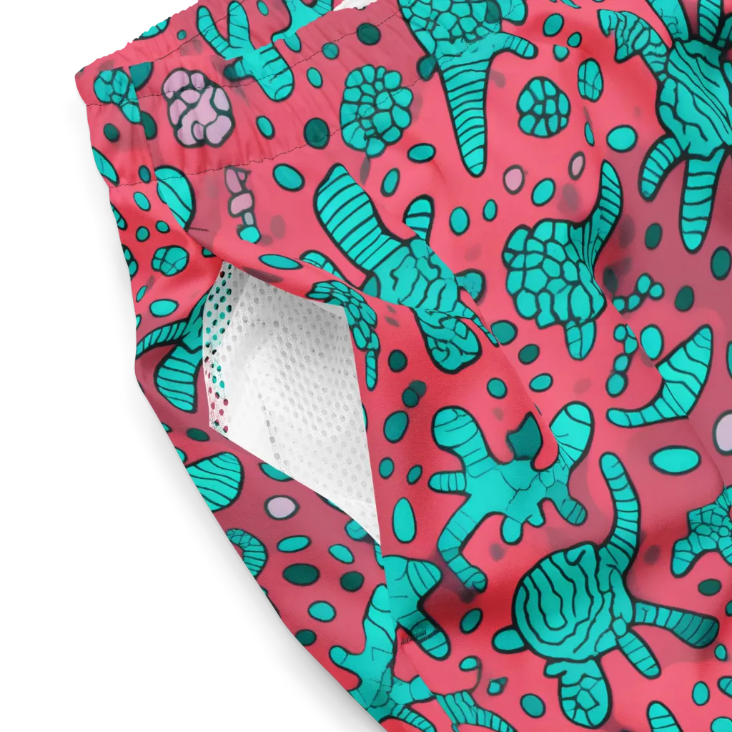Coral Candy on Swim Trunks — Product details 2