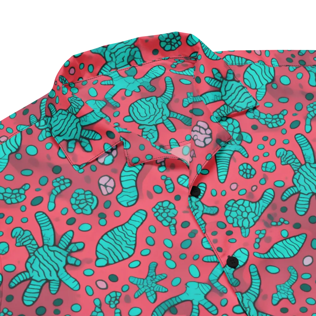 Coral Candy on Button Shirt — Product details